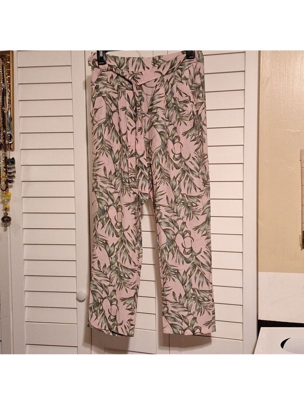 Coco Cabana Floral Pants Sz S Nwt